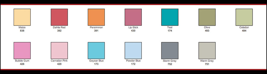 New Removable Wall Art Colors for your temporary decals and wall tattoos.